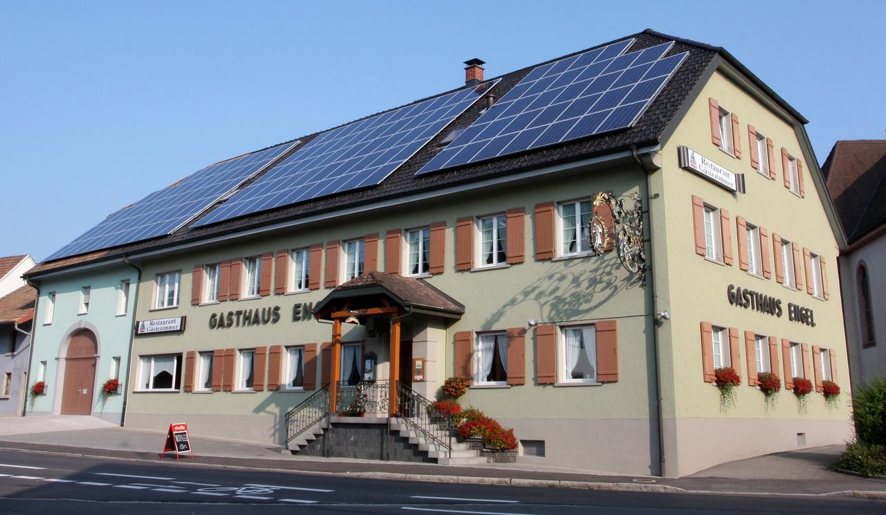 Hotel-Gasthaus Engel Luttingen Laufenburg Dış mekan fotoğraf